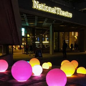 Battery Powered TablePoint - Core Lighting at the National Theatre